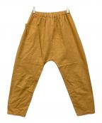 中川政七商店ナカガワマサシチショウテン）の古着「たっつけパンツ」｜オレンジ