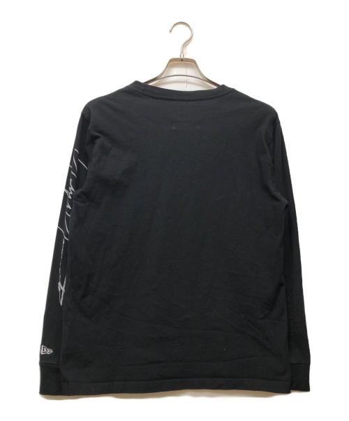 New Era（ニューエラ）New Era (ニューエラ) YOHJI YAMAMOTO (ヨウジヤマモト)  LS COTTON TEE YY S ブラック サイズ:Mの古着・服飾アイテム