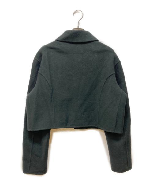 AKTE（アクテ）AKTE (アクテ) ショートリバージャケット ブラック サイズ:Fの古着・服飾アイテム