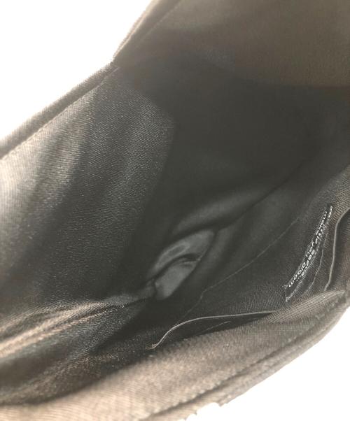 little seeds...（リトルシーズ）little seeds... (リトルシーズ) Triangle tote ブラック×ゴールドの古着・服飾アイテム