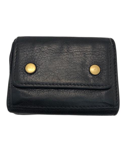 Maison Margiela（メゾンマルジェラ）Maison Margiela (メゾンマルジェラ) 3つ折り財布 ブラックの古着・服飾アイテム