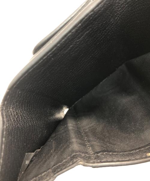 Maison Margiela（メゾンマルジェラ）Maison Margiela (メゾンマルジェラ) 3つ折り財布 ブラックの古着・服飾アイテム