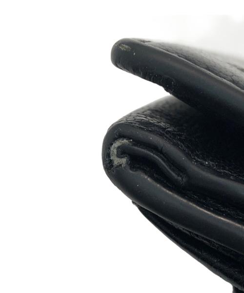 Maison Margiela（メゾンマルジェラ）Maison Margiela (メゾンマルジェラ) 3つ折り財布 ブラックの古着・服飾アイテム