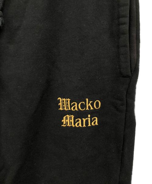 WACKO MARIA（ワコマリア）WACKO MARIA (ワコマリア) 刺繍ロゴスウェットパンツ ブラック サイズ:Sの古着・服飾アイテム