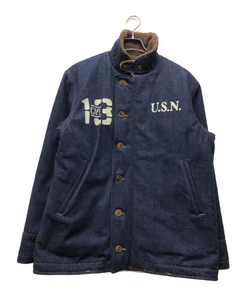 JELADO（ジェラード）JELADO (ジェラード) COLIMBO (コリンボ) Observer Jacket Custom Indigo ブルー サイズ:44の古着・服飾アイテム