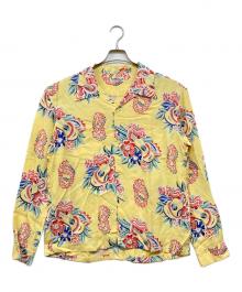 Sun Surf×MAUNA KEA GALLERIES（サンサーフ×マウナケアギャラリーズ）の古着「アロハシャツ」｜イエロー