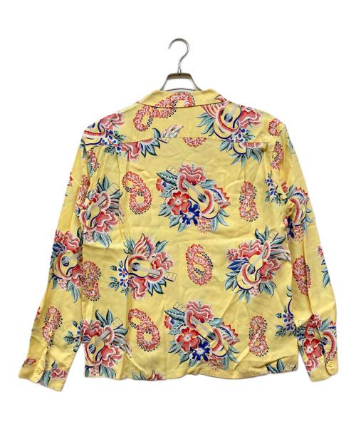 Sun Surf（サンサーフ）Sun Surf (サンサーフ) MAUNA KEA GALLERIES (マウナケアギャラリーズ) アロハシャツ イエロー サイズ:XLの古着・服飾アイテム