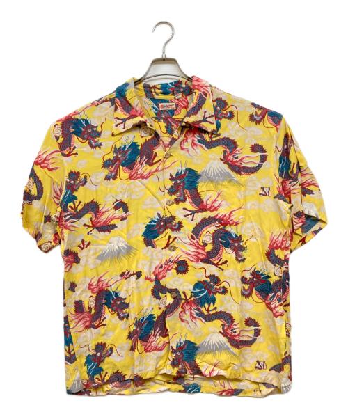Sun Surf（サンサーフ）Sun Surf (サンサーフ) RAYON HAWAIIAN SHIRT イエロー サイズ:XXLの古着・服飾アイテム