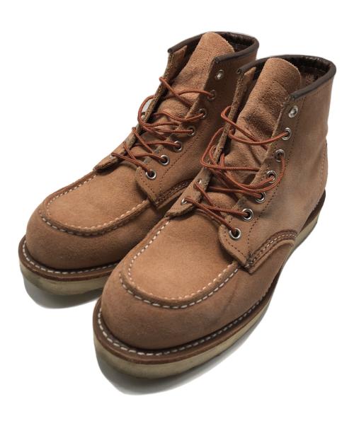 RED WING（レッドウィング）RED WING (レッドウィング) 6インチ クラシックモック ワークブーツ ダスティーローズ サイズ:25.5の古着・服飾アイテム