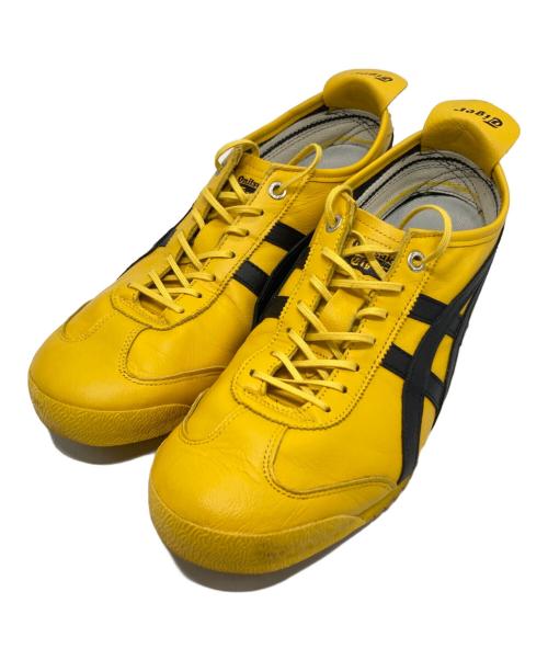 Onitsuka Tiger（オニツカタイガー）Onitsuka Tiger (オニツカタイガー) MEXICO 66 SD ブラック×イエロー サイズ:26.5ｃｍの古着・服飾アイテム