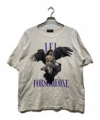 FORSOMEONE×+ LEIフォーサムワン）の古着「プリントTシャツ」｜ホワイト