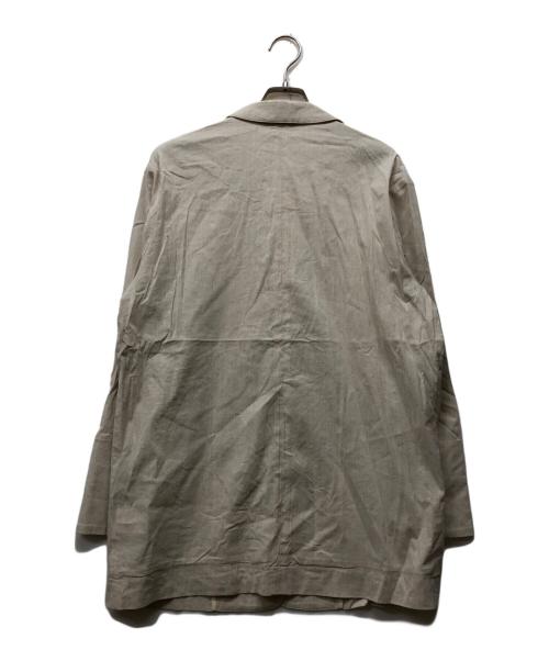 Spick and Span（スピック＆スパン）Spick and Span (スピック＆スパン) レーヨンリネンストレッチルーズジャケット アイボリー サイズ:38の古着・服飾アイテム