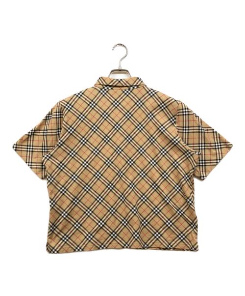 BURBERRY GOLF（バーバリーゴルフ）BURBERRY GOLF (バーバリーゴルフ) ノヴァチェック ポロシャツ ベージュ サイズ:LLの古着・服飾アイテム