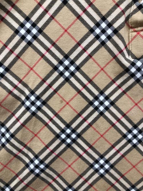 BURBERRY GOLF（バーバリーゴルフ）BURBERRY GOLF (バーバリーゴルフ) ノヴァチェック ポロシャツ ベージュ サイズ:LLの古着・服飾アイテム