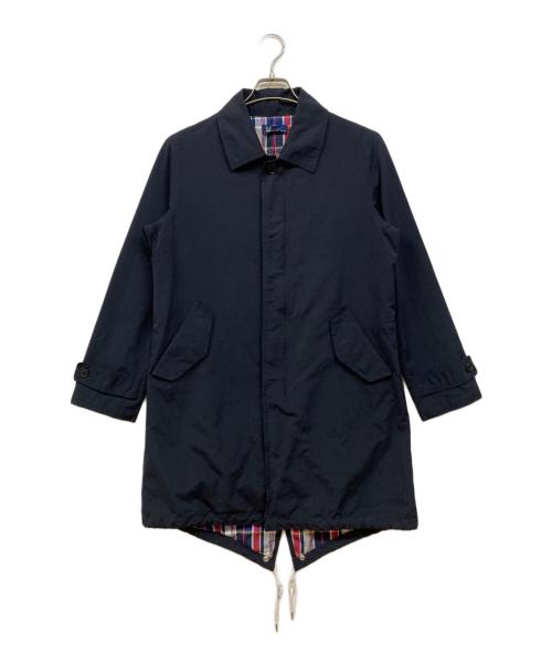 FRED PERRY（フレッドペリー）FRED PERRY (フレッドペリー) ステンカラーコート ネイビー サイズ:XSの古着・服飾アイテム