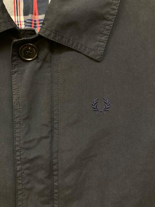 FRED PERRY（フレッドペリー）FRED PERRY (フレッドペリー) ステンカラーコート ネイビー サイズ:XSの古着・服飾アイテム