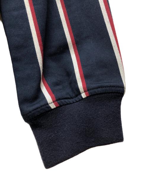 FRED PERRY（フレッドペリー）FRED PERRY (フレッドペリー) ストライプスイングトップ ネイビー サイズ:XSの古着・服飾アイテム