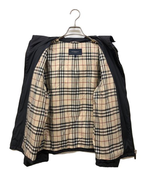 BURBERRY LONDON（バーバリーロンドン）BURBERRY LONDON (バーバリーロンドン) 裏ノヴァチェック中綿ジャケット ネイビー サイズ:13の古着・服飾アイテム