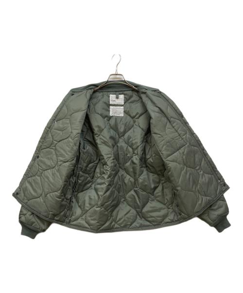 US ARMY（ユーエスアーミー）US ARMY (ユーエスアーミー) キルティングライナージャケット グリーン サイズ:Mの古着・服飾アイテム