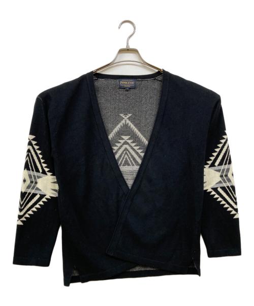 JOURNAL STANDARD（ジャーナルスタンダード）JOURNAL STANDARD (ジャーナルスタンダード) PENDLETON (ペンドルトン) 別注 EAGLE カーディガン ブラック サイズ:Sの古着・服飾アイテム