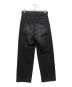 order (オーダー) loose denim pants ブラック サイズ:M：6000円