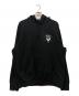 stussy（ステューシー）の古着「Surf Skate Skull  hooded sweat」｜ブラック