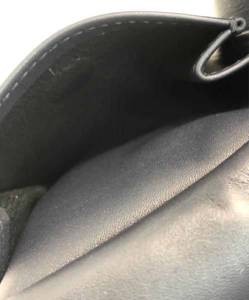 BOTTEGA VENETA（ボッテガベネタ）BOTTEGA VENETA (ボッテガベネタ) イントレチャート二つ折りウォレット ブラックの古着・服飾アイテム