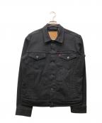LEVI'S PReMIUMリーバイス プレミアム）の古着「トラッカージャケット ブラック DARK HORSE」｜ブラック
