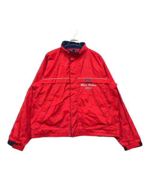 Patagonia（パタゴニア）Patagonia (パタゴニア) Full Zip Nylon Reflective Lined Jacket レッド サイズ:XLの古着・服飾アイテム