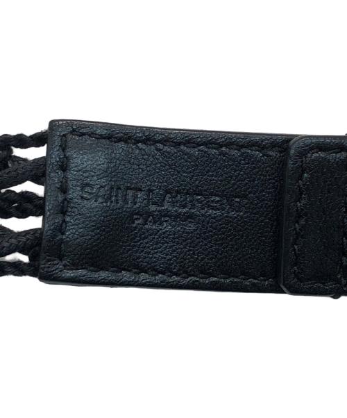 Saint Laurent Paris（サンローランパリ）Saint Laurent Paris (サンローランパリ) メッシュベルト ブラックの古着・服飾アイテム