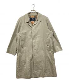 BURBERRY LONDON（バーバリーロンドン）の古着「比翼テンカラーコート」｜グレー