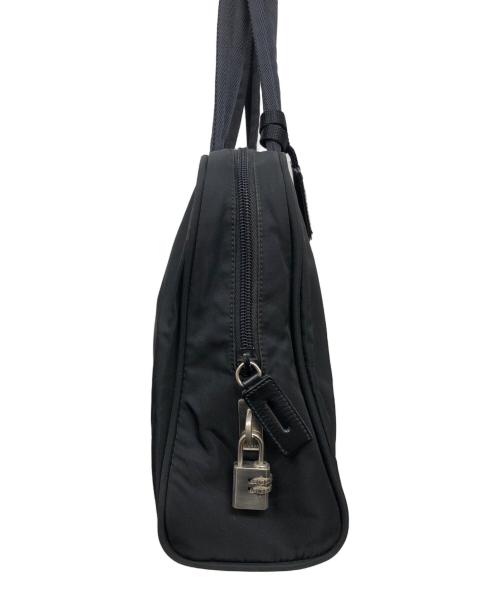 PRADA（プラダ）PRADA (プラダ) ナイロントートバッグ ブラックの古着・服飾アイテム