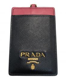 PRADA（プラダ）の古着「パスケース」｜ブラック