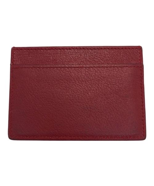 Yves Saint Laurent（イヴサンローラン）Yves Saint Laurent (イヴサンローラン) カードケース レッドの古着・服飾アイテム