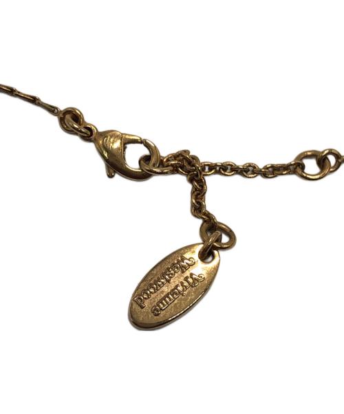 Vivienne Westwood（ヴィヴィアンウエストウッド）Vivienne Westwood (ヴィヴィアンウエストウッド) オーブペンダントネックレス ゴールドの古着・服飾アイテム