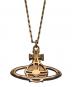Vivienne Westwood (ヴィヴィアンウエストウッド) オーブペンダントネックレス ゴールド：8000円
