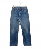 LEVI'Sリーバイス）の古着「赤耳501デニムパンツ」｜ブルー