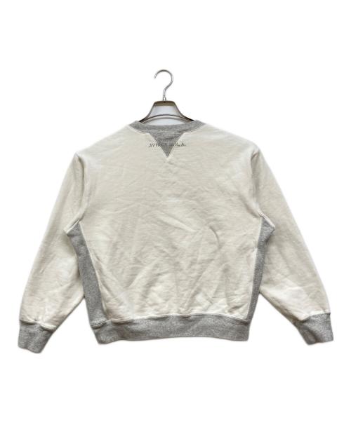 AVIREX（アヴィレックス）AVIREX (アヴィレックス) ビンテージライン クルーネック スウェット グレー サイズ:Mの古着・服飾アイテム