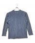 COMME des GARCONS HOMME (コムデギャルソン オム) 90S ストライプニット ブルー サイズ:記載無し（実寸サイズをご確認ください）：15000円