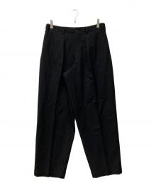 Y's for men（ワイズフォーメン）の古着「ワイドパンツ」｜ブラック