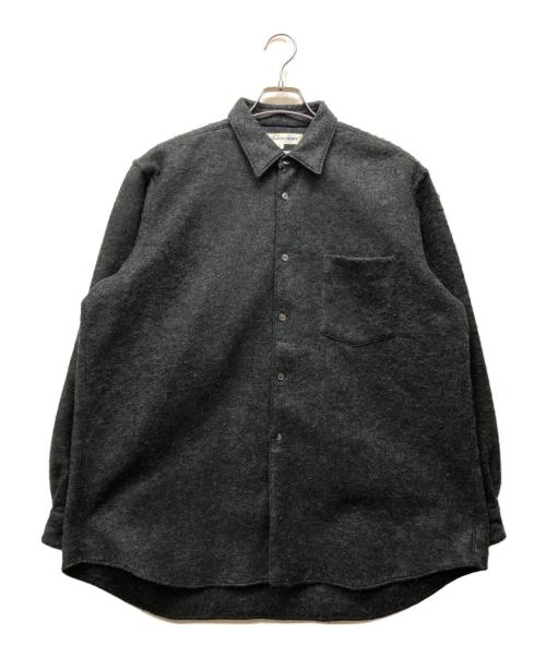 COMME des GARCONS SHIRT（コムデギャルソンシャツ）COMME des GARCONS SHIRT (コムデギャルソンシャツ) ポリシャツ グレー サイズ:Mの古着・服飾アイテム