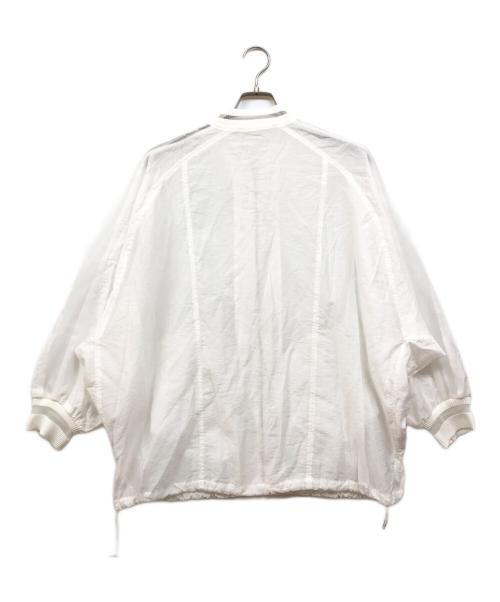 Dignite collier（ディニテ コリエ）Dignite collier (ディニテ コリエ) ラグラン切替ブルゾン ホワイト サイズ:freeの古着・服飾アイテム