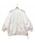 Dignite collier（ディニテ コリエ）の古着「ラグラン切替ブルゾン」｜ホワイト