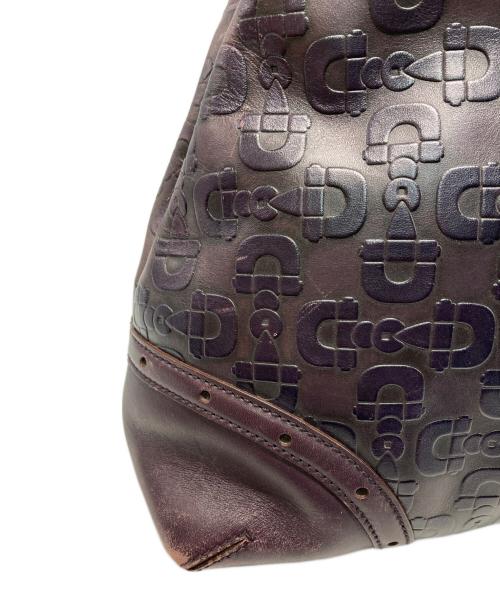 GUCCI（グッチ）GUCCI (グッチ) ホースビットトートバッグ パープルの古着・服飾アイテム