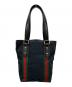 GUCCI (グッチ) GGキャンバストートバッグ ブラック：55000円
