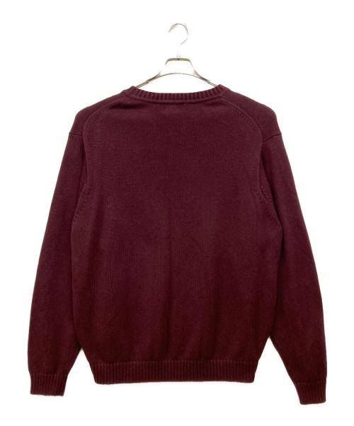 L.L.Bean（エルエルビーン）L.L.Bean (エルエルビーン) クルーネックニット ブラウン サイズ:XLの古着・服飾アイテム