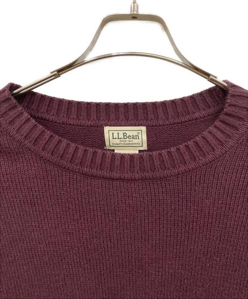 L.L.Bean（エルエルビーン）L.L.Bean (エルエルビーン) クルーネックニット ブラウン サイズ:XLの古着・服飾アイテム