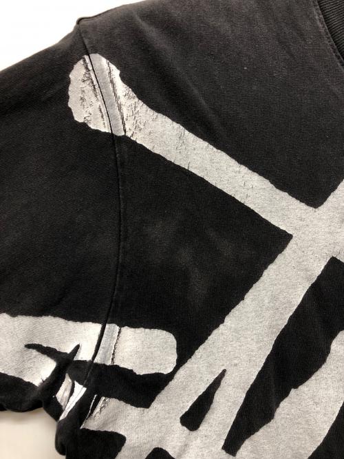 stussy（ステューシー）stussy (ステューシー) Big Basic pigment dyed Tee ブラック サイズ:Lの古着・服飾アイテム