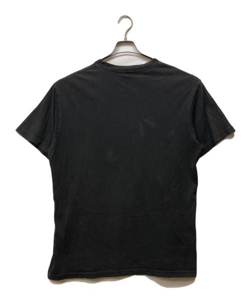 stussy（ステューシー）stussy (ステューシー) Big Basic pigment dyed Tee ブラック サイズ:Lの古着・服飾アイテム