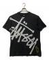 stussy（ステューシー）の古着「Big Basic pigment dyed Tee」｜ブラック